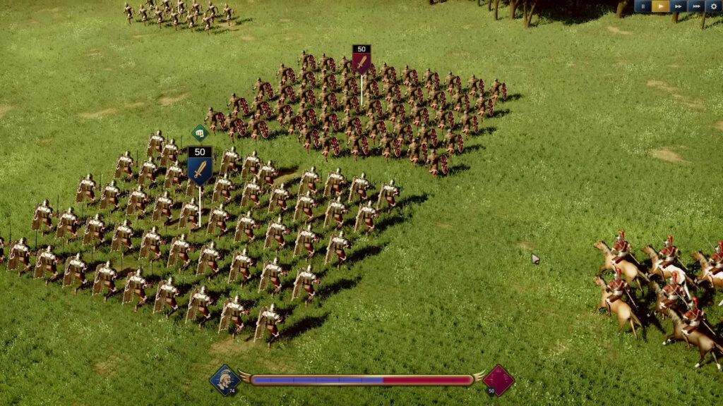 RTS or TBS? Battles in Citadelum.